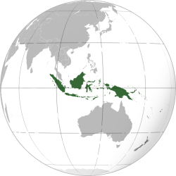 Location of Nusantara